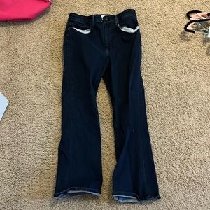 Frame le one crop mini boot